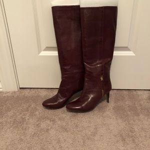Nine West Red leather boots